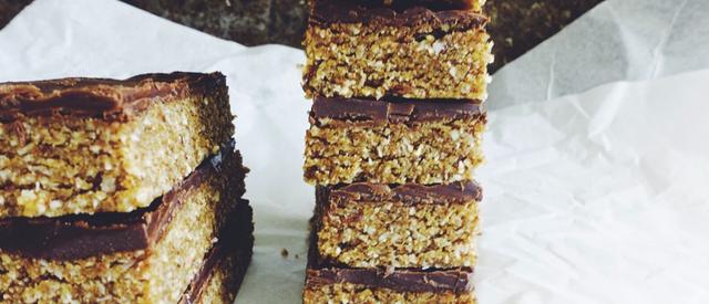 Delicious Vegan Salted Almond Fudge Bar Recipe - Blackmores